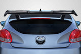 2012-2017 Hyundai Veloster Carbon Creations Nobo Rear Wing Spoiler - 3 Piece ( non turbo )