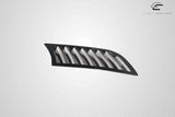 2003-2006 Nissan 350Z Z33 Carbon Creations GT1 Hood Vents - 3 Piece