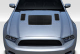 2013-2014 Ford Mustang Duraflex GT1 Hood Vents - 3 Piece