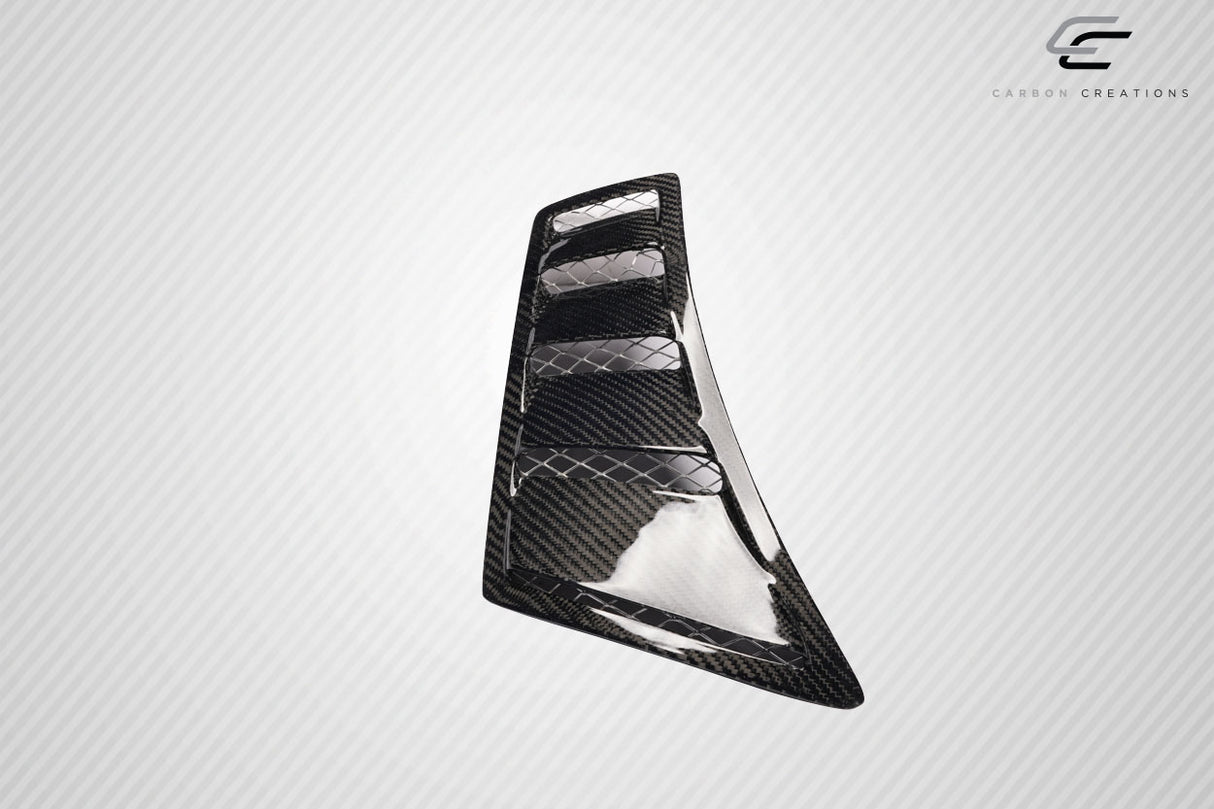 2020-2023 Chevrolet Corvette C8 Carbon Creations Gran Veloce Front Fender Vents - 2 Piece