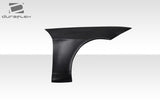 2006-2011 BMW 3 Series E90 4DR Duraflex HX Wide Body Front Fender Flares - 2 Piece