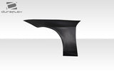 2006-2011 BMW 3 Series E90 4DR Duraflex HX Wide Body Front Fender Flares - 2 Piece