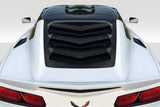 2014-2019 Chevrolet Corvette C7 Duraflex ZLR Rear Window Louver - 1 Piece