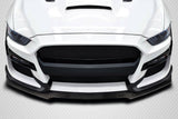 2015-2017 Ford Mustang Carbon Creations GT500 Look Front Lip Spoiler Air Dam - 1 Piece