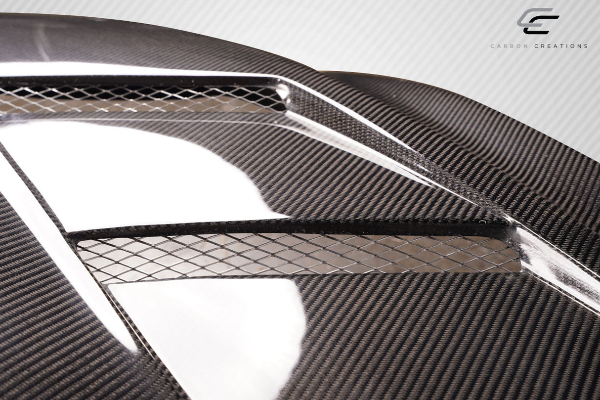 2015-2017 Ford Mustang Carbon Creations TS 1 Hood - 1 Piece