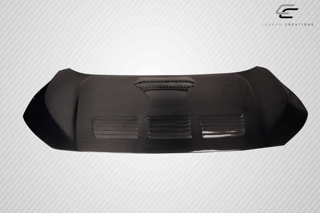 2017-2021 Honda Civic TypeR Carbon Creations EVS Hood - 1 Piece