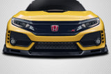 2017-2021 Honda Civic Type R Carbon Creations EVS Front Lip Spoiler Air Dam - 1 Piece