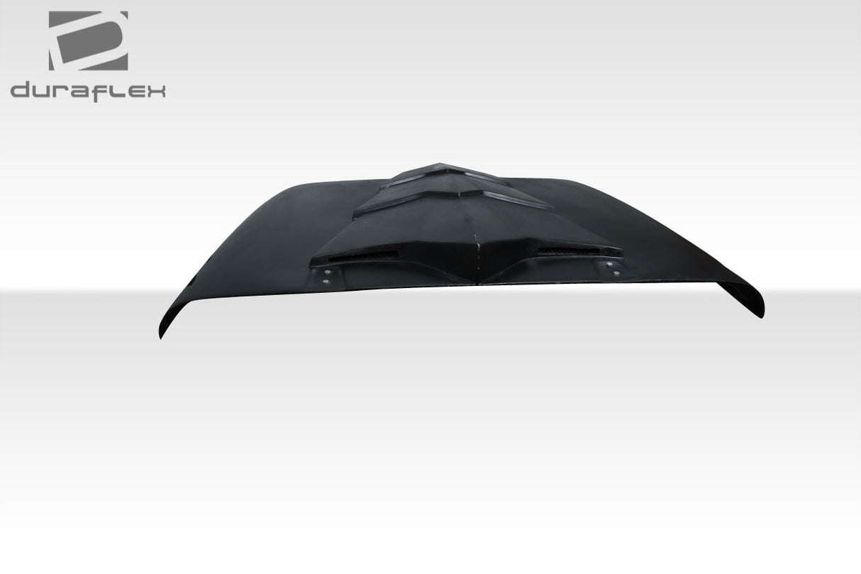 2007-2018 Jeep Wrangler JK Duraflex Tyrano Hood - 1 Piece