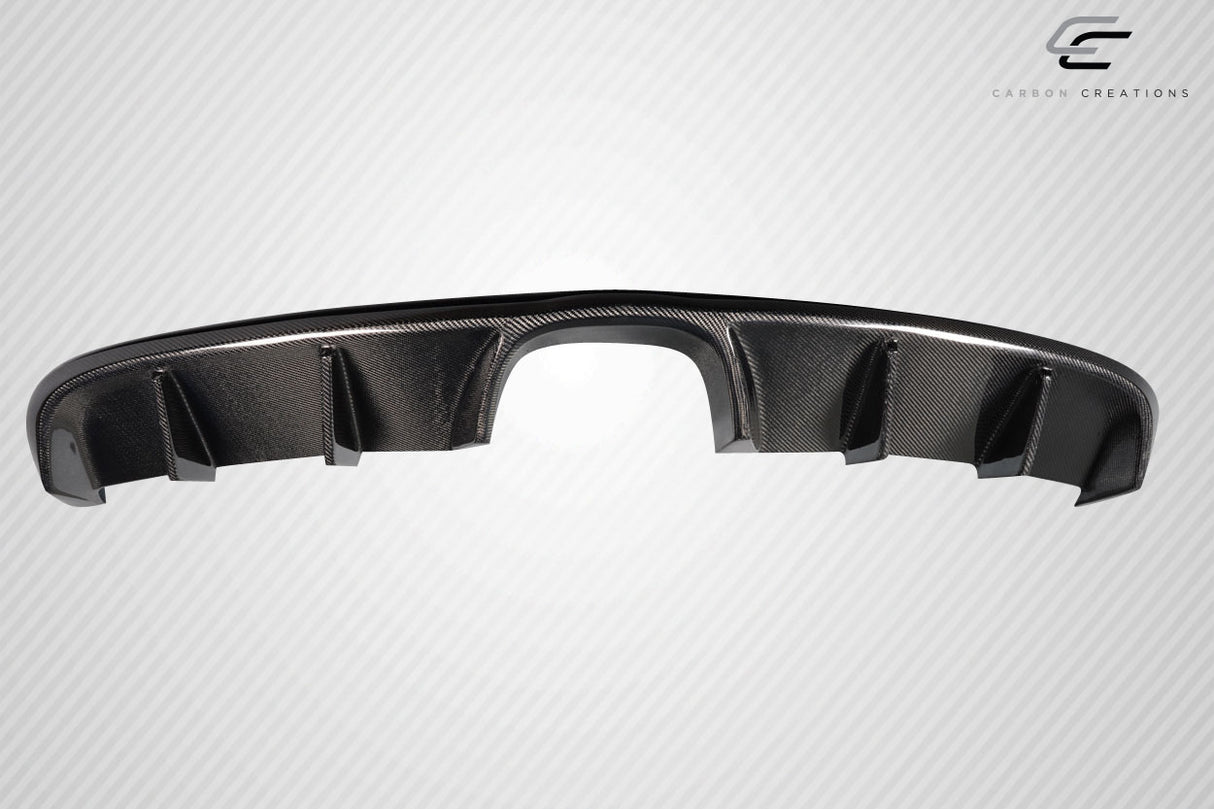 2014-2016 Porsche Cayman Carbon Creations Motox Rear Diffuser - 3 Pieces