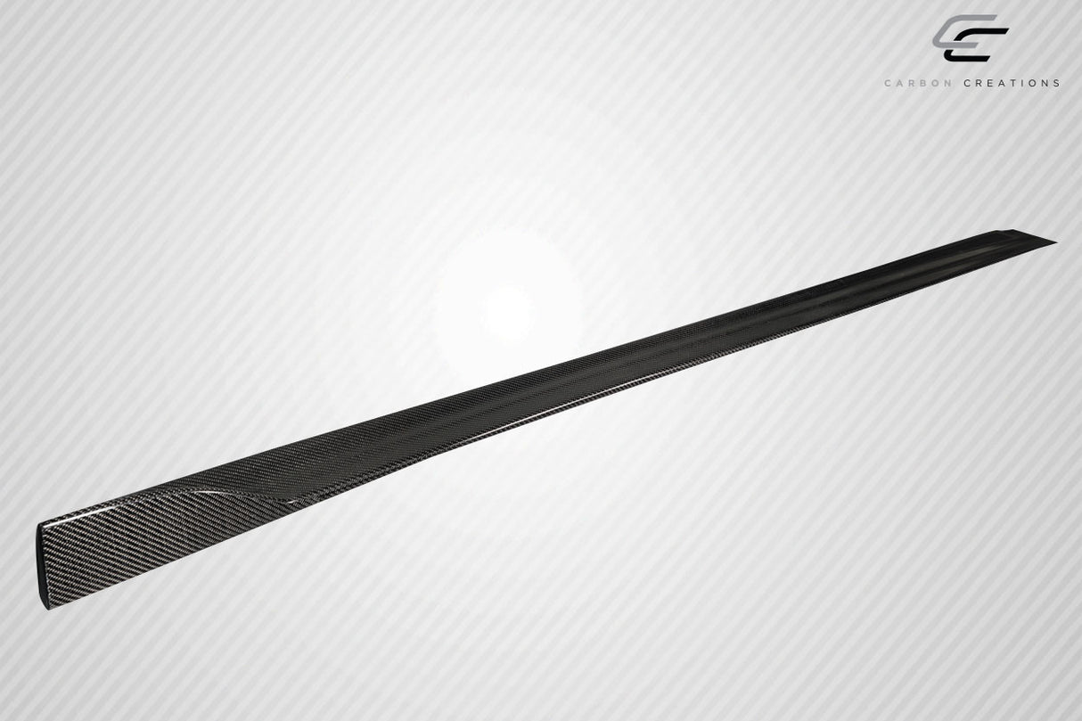 2014-2016 Porsche Cayman Carbon Creations Motox Side Skirt Rocker Panel Splitters - 2 Pieces