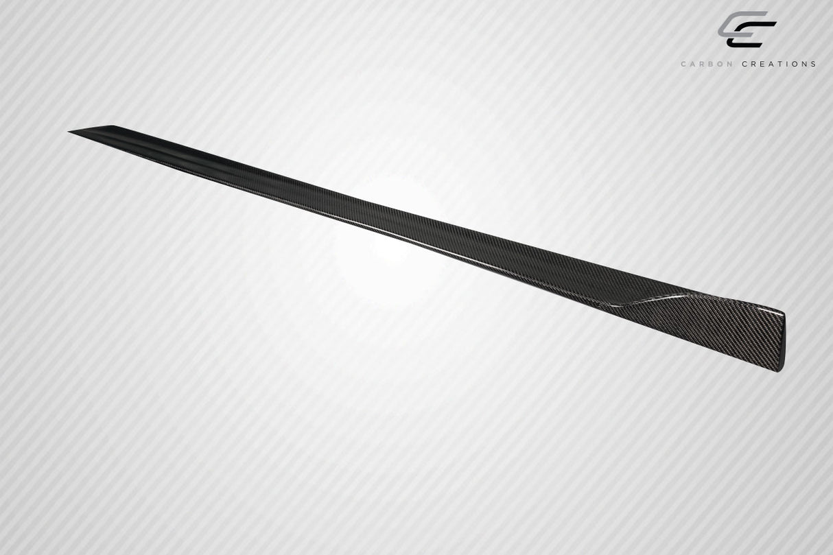 2014-2016 Porsche Cayman Carbon Creations Motox Side Skirt Rocker Panel Splitters - 2 Pieces