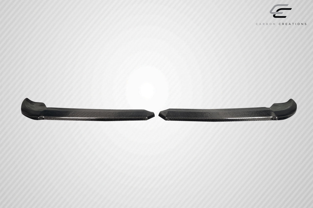 2006-2010 Porsche Cayman Carbon Creations Motox Rear Lip Spoiler Air Dam - 2 Pieces