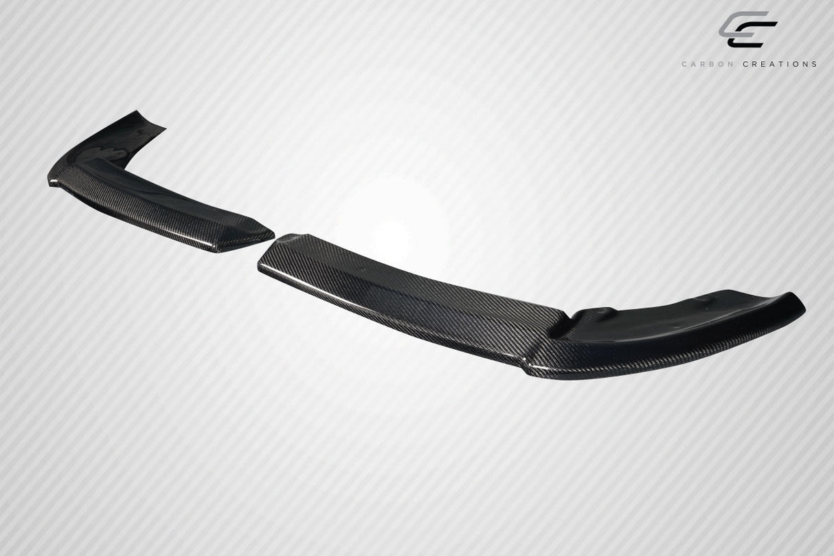 2006-2010 Porsche Cayman Carbon Creations Motox Rear Lip Spoiler Air Dam - 2 Pieces