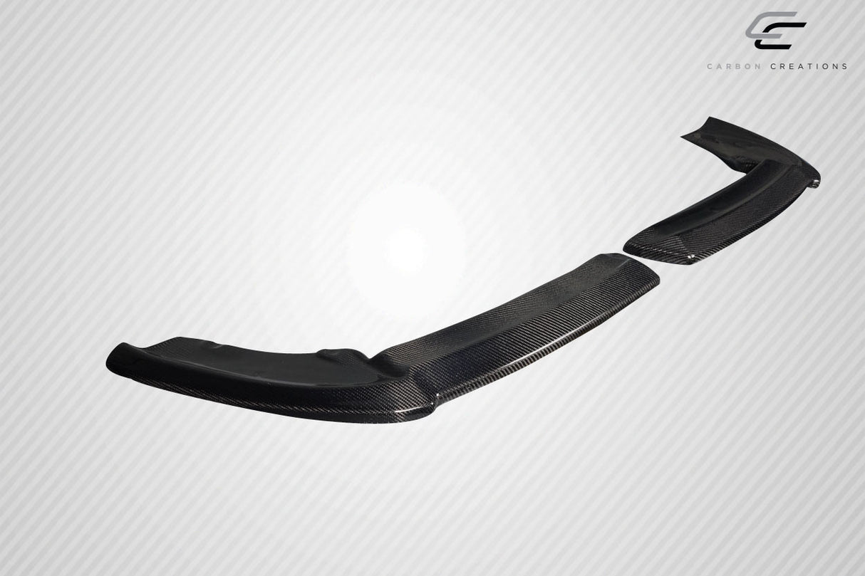 2006-2010 Porsche Cayman Carbon Creations Motox Rear Lip Spoiler Air Dam - 2 Pieces