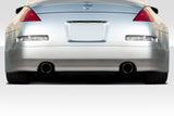 2003-2008 Nissan 350Z Z33 Duraflex G Force Rear Lip Spoiler - 1 Piece