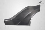 2015-2021 Subaru WRX STI Carbon Creations VRS Wide Body Rear Fender Flares - 9 Piece