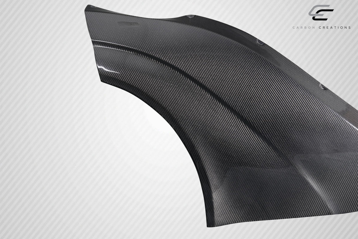 2015-2021 Subaru WRX STI Carbon Creations VRS Wide Body Rear Fender Flares - 9 Piece