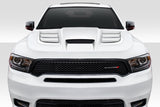 2011-2023 Dodge Durango Duraflex Viper Hood - 1 Piece