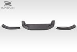 2017-2020 Fiat 124 Spider Abarth Duraflex Speed Rear Lip Spoiler Splitters - 3 Pieces