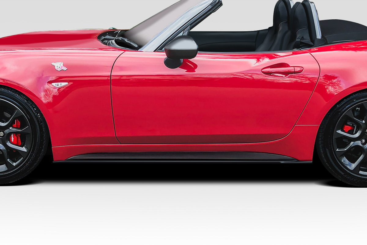 2017-2020 Fiat 124 Spider Duraflex Speed Side Skirt Rocker Panel Splitters - 2 Pieces