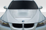 2006-2008 BMW 3 Series E90 E91 4DR / Wagon Duraflex GTS Look Hood - 1 Piece