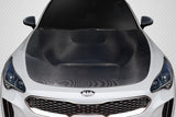 2018-2023 Kia Stinger Carbon Creations GTS Look Hood - 1 Piece
