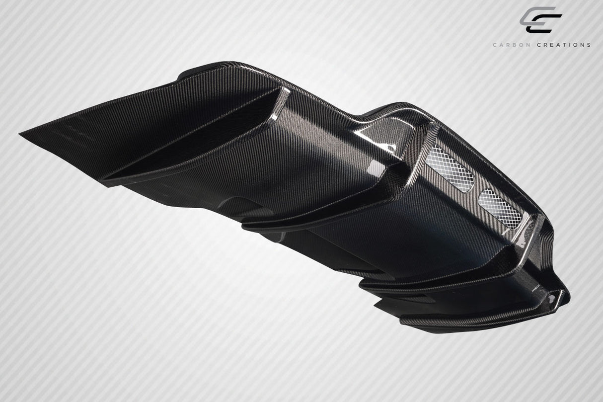 2015-2018 Mercedes Benz W205 C63 AMG Power Carbon Creations Rear Diffuser - 1 Piece