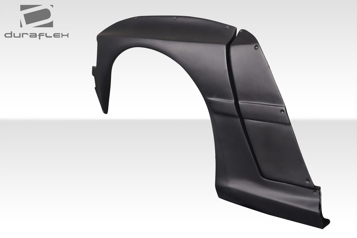 1985-1992 Mazda RX7 Duraflex Phoenix Fire Rear Fender Flares - 2 Piece (+75mm Added Clearance)