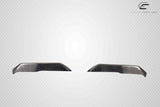 2019-2023 Chevrolet Silverado 1500 Carbon Creations Street Runner Rear Roof Wing Spoiler - 2 Pieces