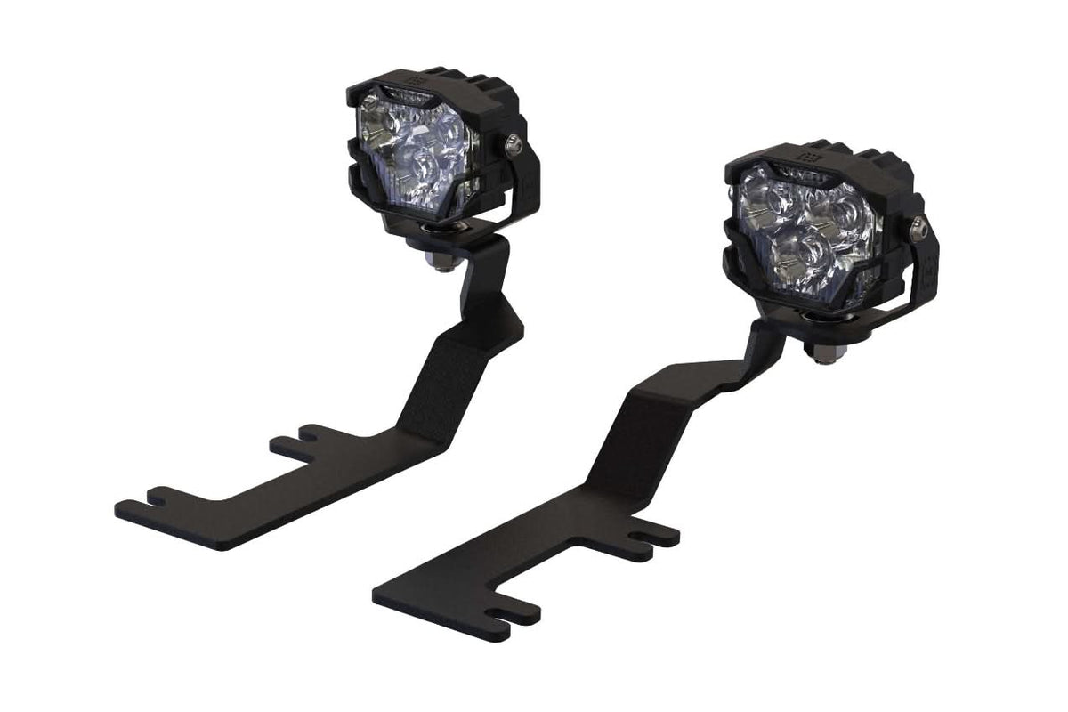 Morimoto 4Banger Ditch Light Kit: 14-18 Silverado 1500
