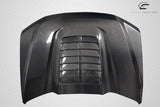 2017-2022 Ford Super Duty F250 F350 F450 Carbon Creations GT500 V2 Look Hood - 1 Piece