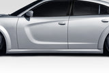 2015-2023 Dodge Charger Duraflex Hellcat Widebody Look Side Skirts - 2 Piece