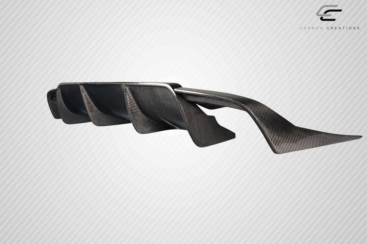 2008-2012 Honda Accord 4DR Carbon Creations Ergo Rear Diffuser - 3 Pieces