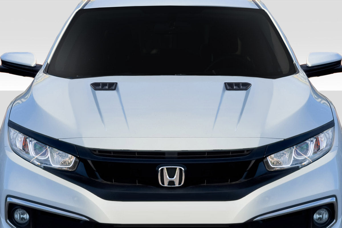 2016-2021 Honda Civic Duraflex Broman Hood - 1 Piece