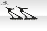 2016-2021 Honda Civic 4DR Duraflex Broman Wing Spoiler - 5 Pieces