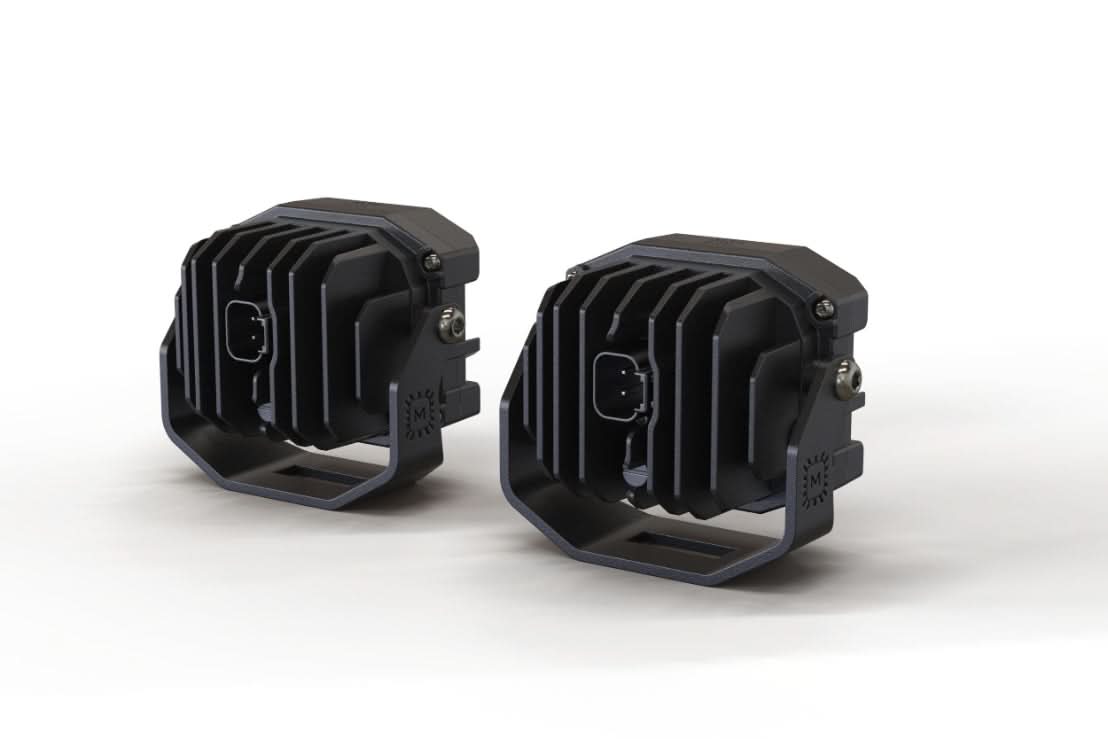Morimoto 4Banger Ditch Light Kit: 16-23 Tacoma