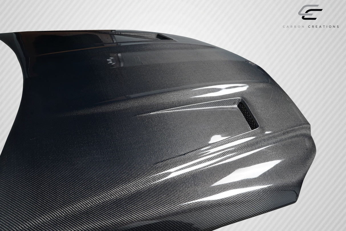 2012-2014 Mercedes C Class W204 Carbon Creations Carlton Hood - 1 Piece