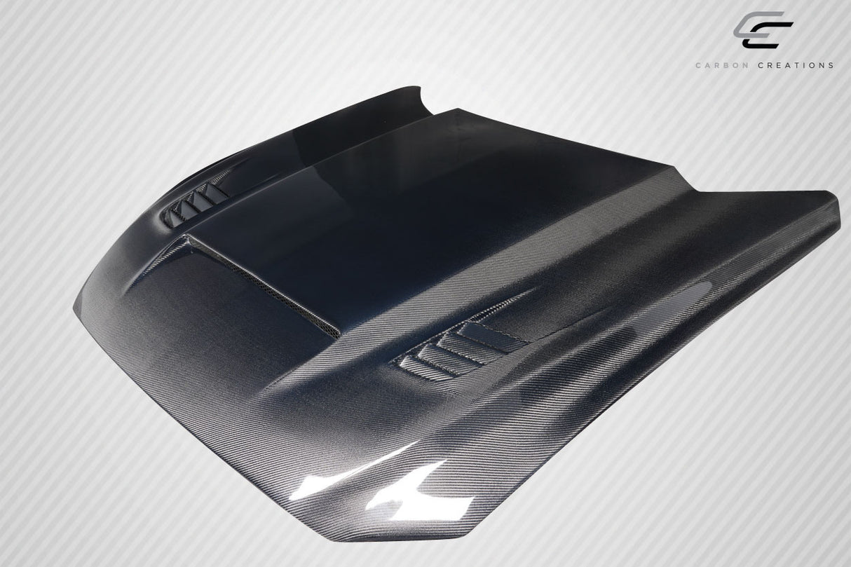 2015-2017 Ford Mustang Carbon Creations R Spec Hood - 1 Piece