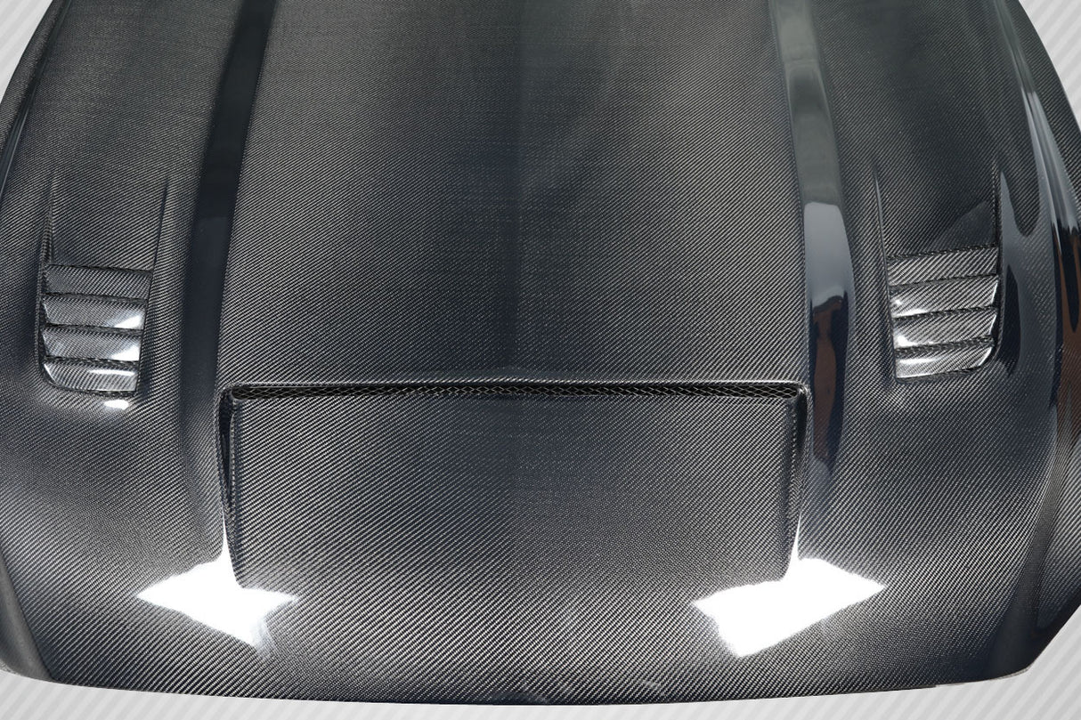 2015-2017 Ford Mustang Carbon Creations R Spec Hood - 1 Piece