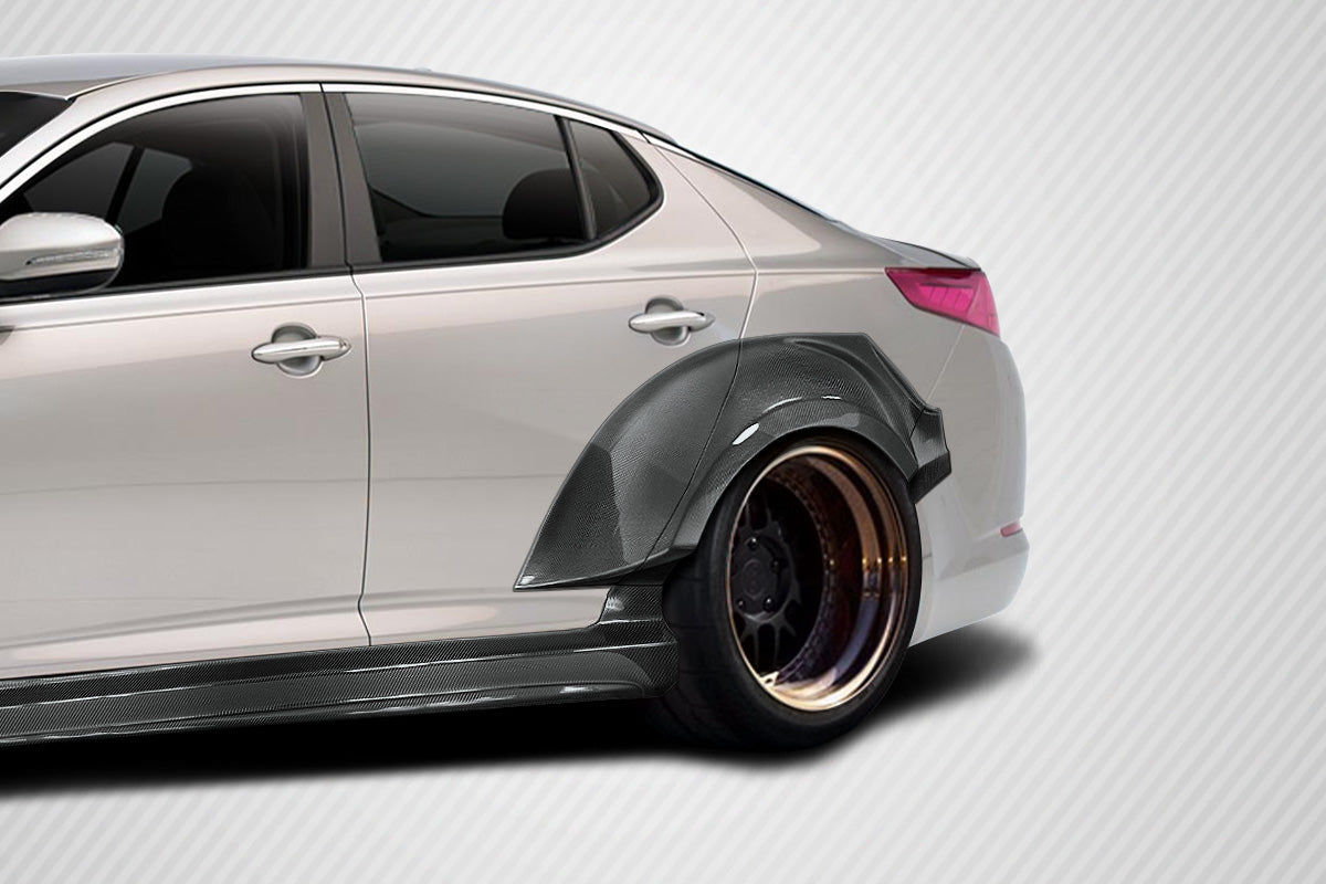 2011-2013 Kia Optima Carbon Creations CPR Body Kit - 13 Piece - Includes 116098 CPR Front Lip, 116247 CPR Side Skirts,, 116248 CPR Front Fender Flares, 116249 CPR Rear Fender Flares.  (S)
