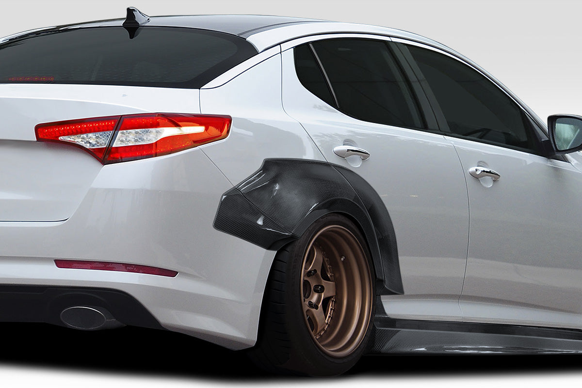 2011-2013 Kia Optima Carbon Creations CPR Body Kit - 13 Piece - Includes 116098 CPR Front Lip, 116247 CPR Side Skirts,, 116248 CPR Front Fender Flares, 116249 CPR Rear Fender Flares.  (S)