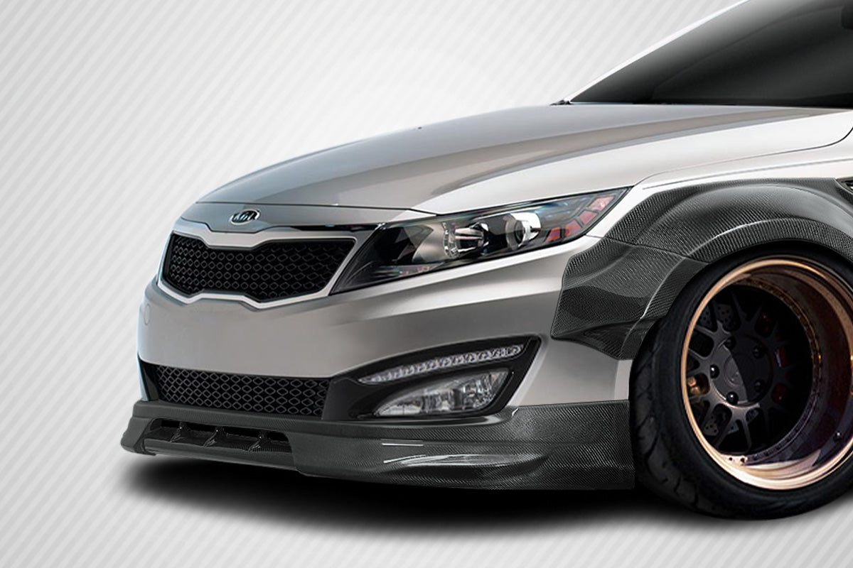 2011-2013 Kia Optima Carbon Creations CPR Body Kit - 13 Piece - Includes 116098 CPR Front Lip, 116247 CPR Side Skirts,, 116248 CPR Front Fender Flares, 116249 CPR Rear Fender Flares.  (S)