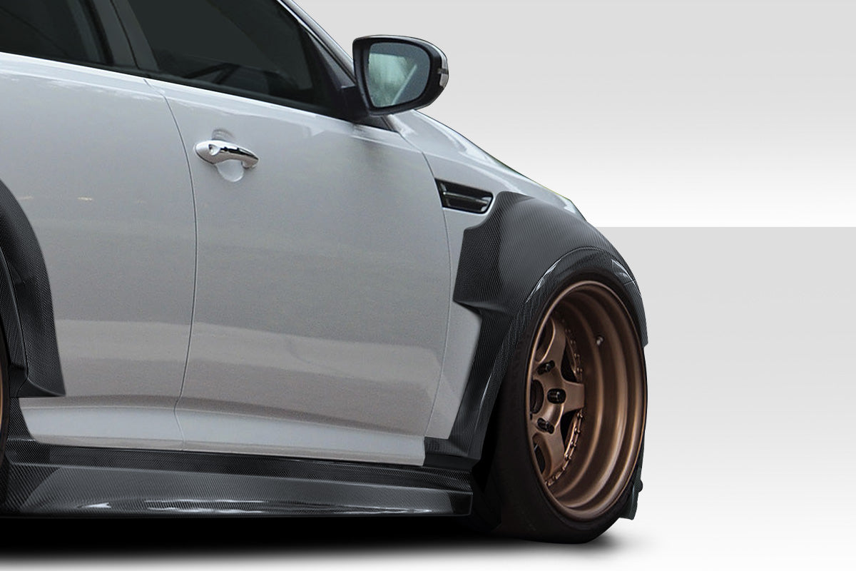 2011-2013 Kia Optima Carbon Creations CPR Body Kit - 13 Piece - Includes 116098 CPR Front Lip, 116247 CPR Side Skirts,, 116248 CPR Front Fender Flares, 116249 CPR Rear Fender Flares.  (S)
