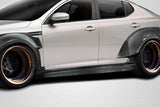 2011-2013 Kia Optima Carbon Creations CPR Body Kit - 13 Piece - Includes 116098 CPR Front Lip, 116247 CPR Side Skirts,, 116248 CPR Front Fender Flares, 116249 CPR Rear Fender Flares.  (S)