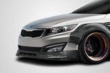 2011-2013 Kia Optima Carbon Creations CPR Body Kit - 14 Piece - Includes 116098 CPR Front Lip, 116247 CPR Side Skirts,, 116248 CPR Front Fender Flares, 116249 CPR Rear Fender Flares. 116246 CPR Rear Wing Spoiler  (S)