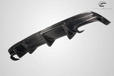 2014-2016 Mercedes CLA Class Carbon Creations Zex Rear Diffuser - 1 Piece