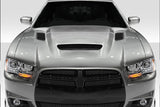 2011-2014 Dodge Charger Duraflex Hellcat Redeye Look hood - 1 Piece