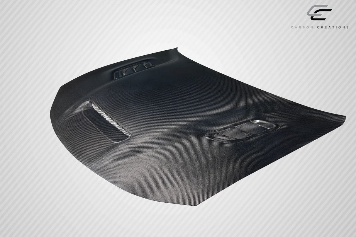 2015-2023 Dodge Charger Carbon Creations Hellcat Redeye Look Hood - 2 Pieces