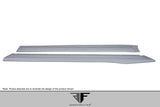2013-2016 Porsche Cayman GT4 981 AF-1 Side Skirt Splitters ( GFK ) - 2 Piece