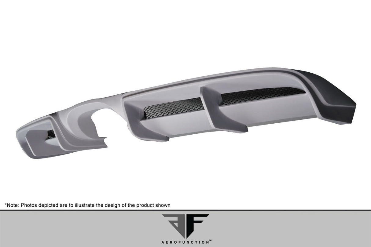 2013-2016 Porsche Cayman GT4 981 AF-1 Rear Diffuser ( GFK ) - 1 Piece